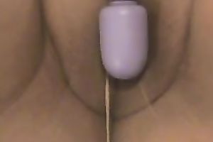 A large obese white a-hole of my black cock sluts and a purple sex tool