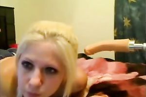 My online fans love when I use my fucking machine during livecam shows