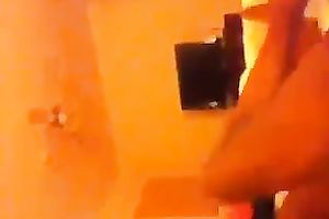 Old dark and slim hoe takes pecker in her face hole and sucks it hard