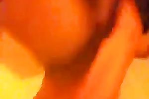 Old dark and slim hoe takes pecker in her face hole and sucks it hard