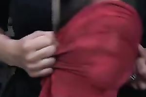 Raunchy brunette hair with well-matured bumpers need to be punished hard