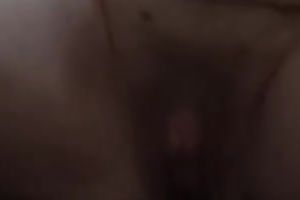 Lascivious harlot gave me a damn good footjob in front of a camera