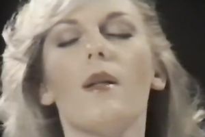 Salacious blondes have a fun licking every others vaginas and milk shakes