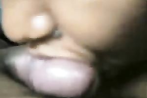 My paramour works on my shlong untill it explodes with cum