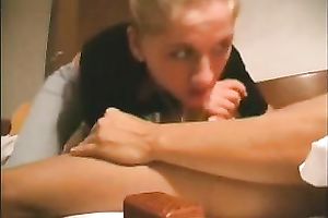 My stunningly hawt girlfriend with large tits knows how to give head