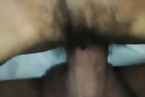 Fucking the shaggy taut cookie of my Mumbai girlfriend and glazing her booty