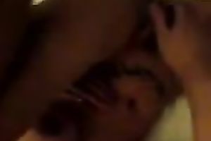 Young Chinese hooker with hirsute cum-hole sucks on my cock