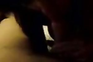 Young Chinese hooker with hirsute cum-hole sucks on my cock