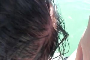 Insatiable brunette hair doxy knows how to give astonishing head