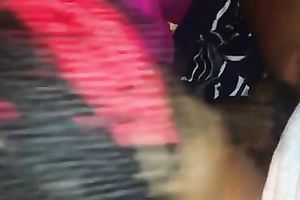 My spoiled ebony girlfriend knows how to give a sloppy fellatio