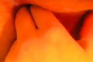 Close up homemade pussy-fingering act with my ex GF