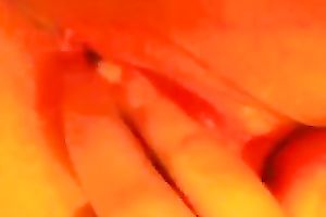 Close up homemade pussy-fingering act with my ex GF