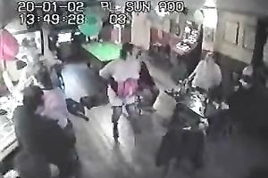 big beautiful woman pub stripper goes out of control and puts on a fine show