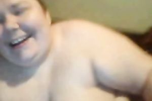 Playful white big beautiful woman black cock slut on livecam shows her freaky pussy