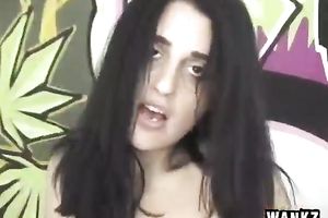 Gorgeous dark brown mother I'd like to fuck acquires sprayed with sticky sperm