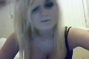 Two slutty colllege cuties give a sexy intimate web camera performance