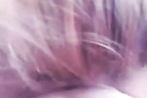 Skinny dirty slut wife with sloppy milk cans is eating anything on her way