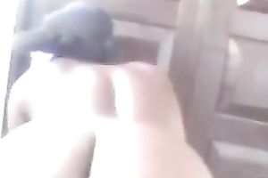 My swarthy queen shows how worthwhile this babe can shake her dark ass