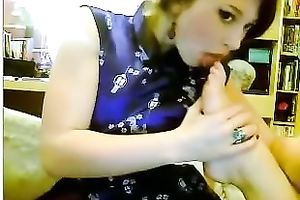 Amazing foot fetish webcam solo play with my concupiscent coed