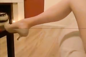 Busty tgirl hooker bonks her gazoo with her favourite sex toy