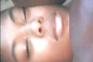 Her wet snatch gets team-fucked hard by a built dark jerk