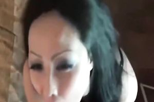 Sexy Mongolian nympho knows how to give a wonderful oral stimulation