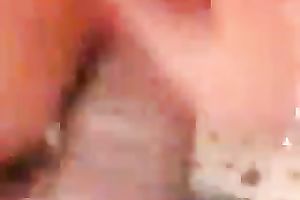 Not that large pecker reaming a taut arse aperture of white playgirl