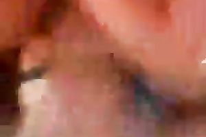 Not that large pecker reaming a taut arse aperture of white playgirl