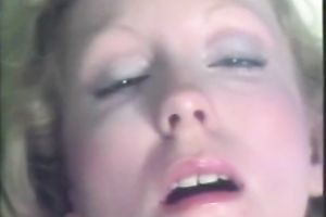 Horny golden-haired caress her husband and receives drilled missionary style