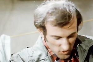 Black haired whorish maid receives her bushy fur pie fucked in sideways pose