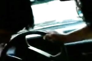 Feeding a sexually excited and charming Mexican slutty wife in my car