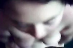 Amateur dark brown doxy sucks my dark prick in POV movie