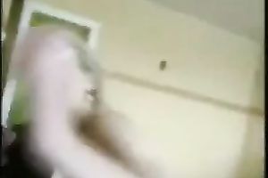 Hot and breasty blond wench fucking my roommate on webcam