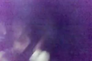 A excited legal age teenager lalin girl dark brown blowing my rod in my car