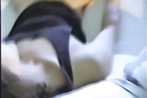 Fair-haired skank shows her oral-sex skills and rides a weiner