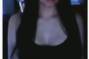 Sensual dark brown ex GF entertains herself by fingering her cum-hole