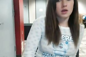 I love to flash my well-matured tits to hundreds of random males