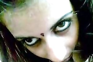 Busty Indian housewife gives head after riding hard cock on top in cowgirl position