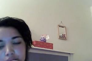 Exotic legal age teenager pleases herself with fingering in astonishing cam solo movie