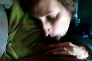 Chubby older housewife blows me 1st and widens her legs