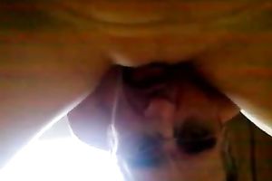 Chubby older housewife blows me 1st and widens her legs