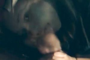 My fat dark brown cutie gives me sensual oral stimulation