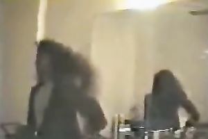 Two wicked honeys getting wild in front of the camera