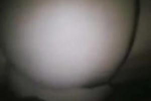 My bootyful BBC slut lets me spray my warm seed all over her juicy gazoo