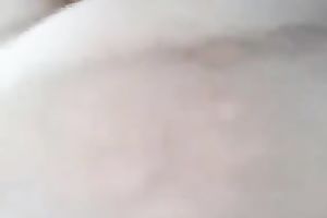 White milf white wife jerks off my jock after missionary style sex on webcam