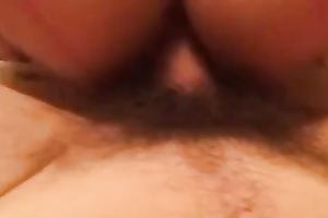 Skanky sweetheart in fishnet nylons can't live without getting pounded from behind