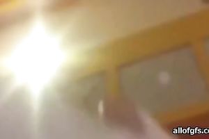 Shameless and nasty hoe gives her paramour an excellent fellatio