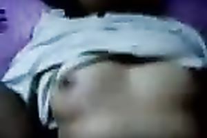 My horny Asian white bitch with priceless round whoppers likes missionary position