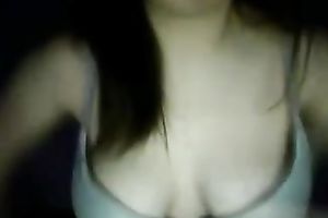 My rapacious breasty girlfriend plays with her thirsting fur pie