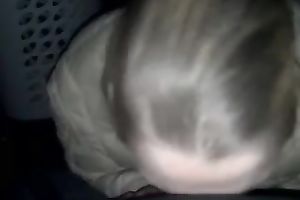 Filthy golden-haired is treating my inflexible rod like it's gold